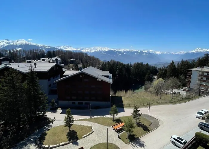 Cosy Rooftop Downtown With Stunning View And Swimming Pool * Crans-Montana
