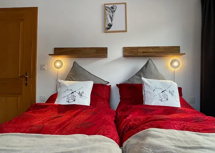 Lägenhet Cosy Rooftop Downtown With Stunning View And Swimming Pool Crans-Montana